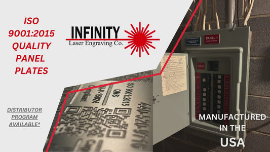 Custom Engraved Electrical Panel labeling Type 2 Standard( 20+ Breaker Slots)